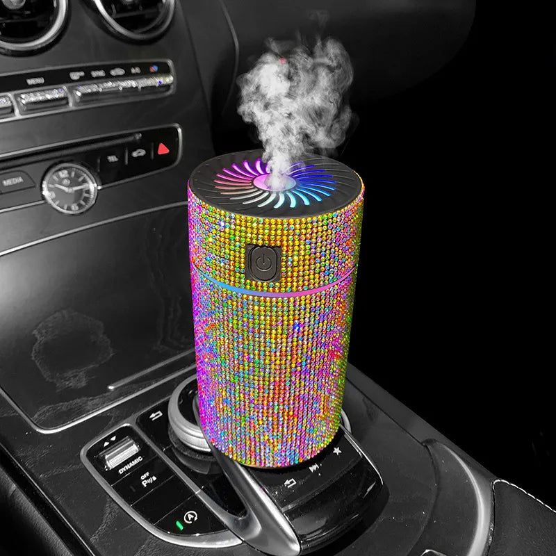 Rhinestone Car Purifier Humidifier