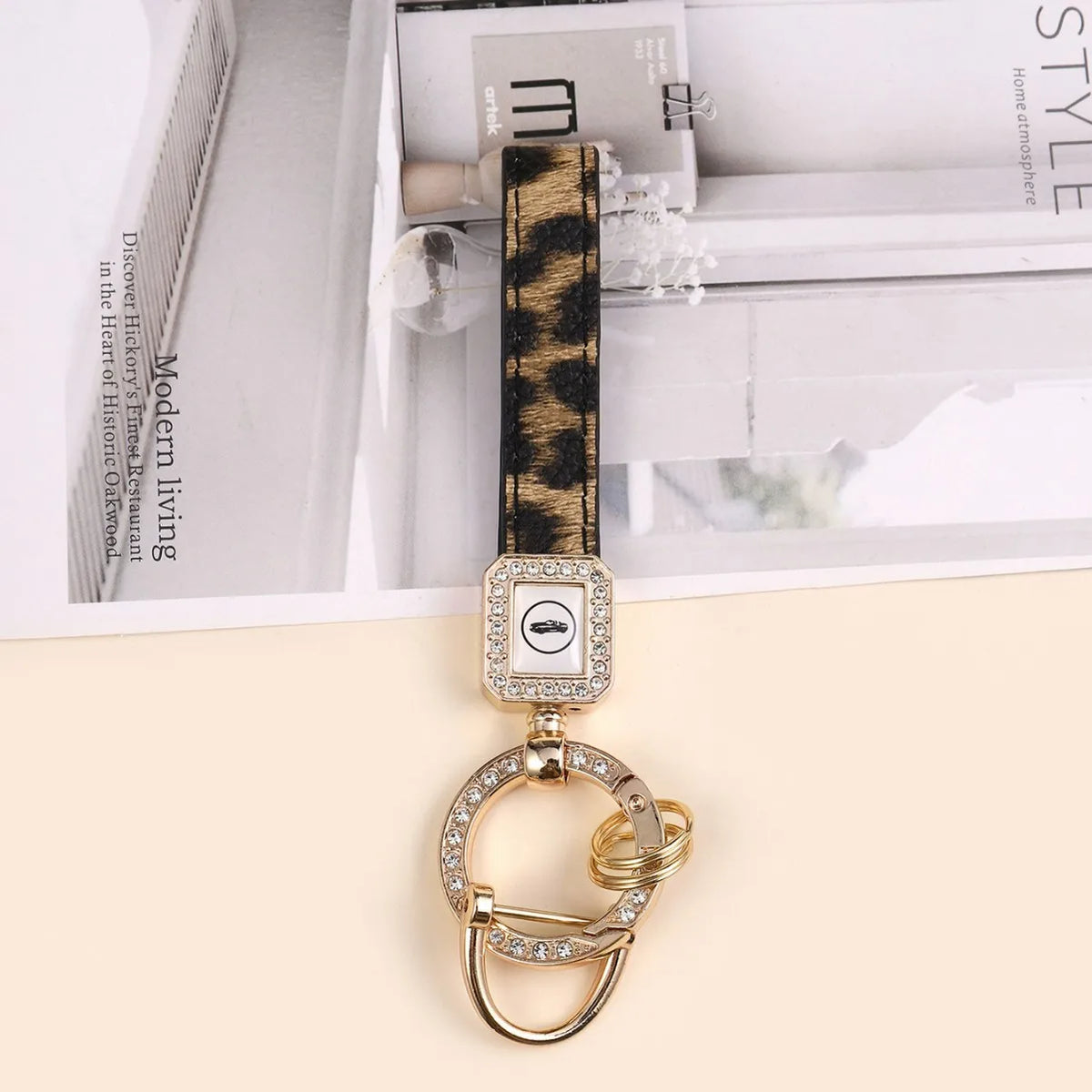 Leather Keychain Strap