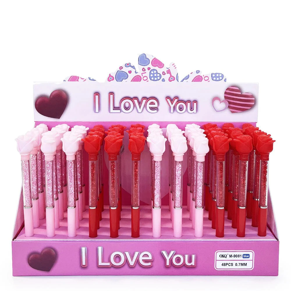 Valentine's Rose Top Pen