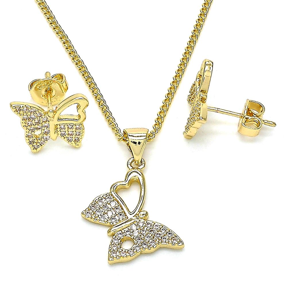 Mia Butterfly Necklace Set