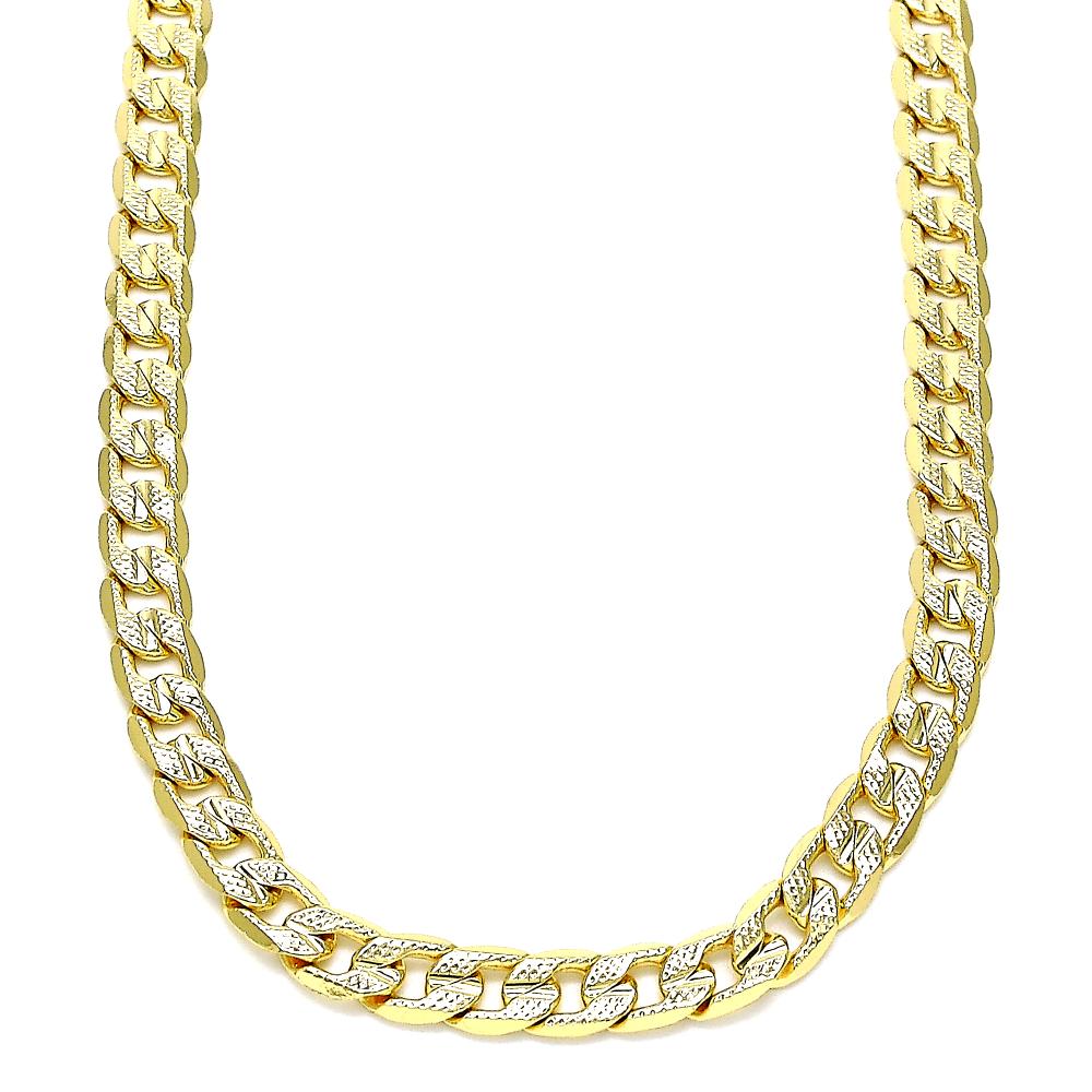 Gold Plated Curb Chain