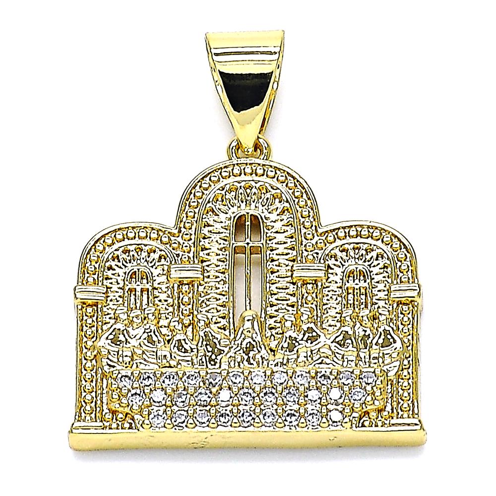 Gold Plated 12 Disciples Pendant