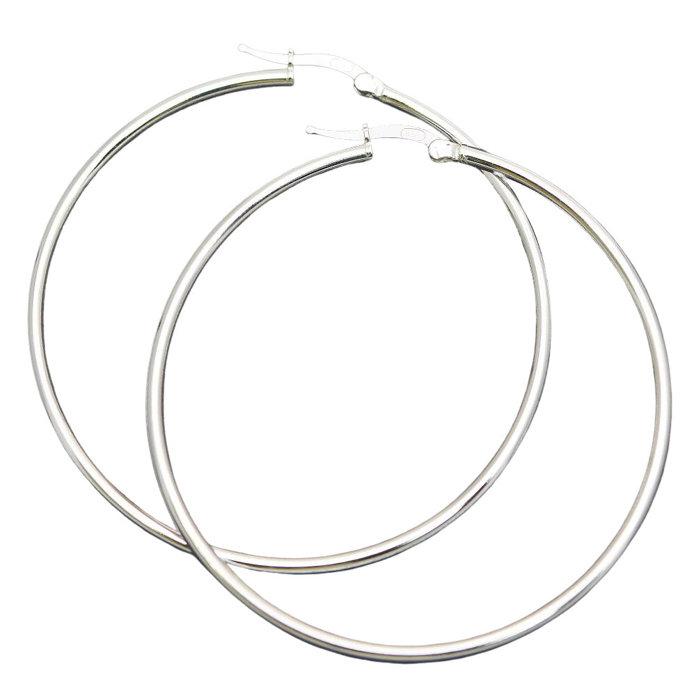 925 Sterling Silver Hoops