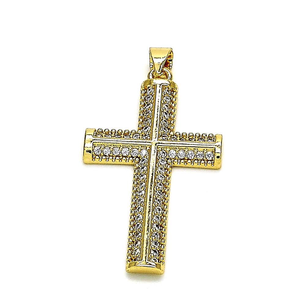Harry Gold Plated Cross Pendant