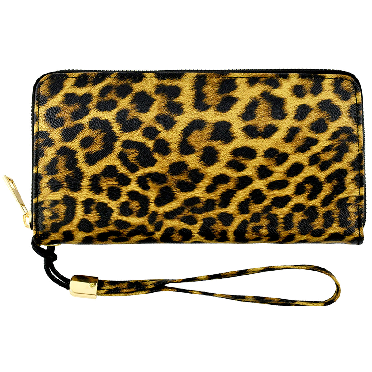 Saffiano Zip Around Wallet Wristlet