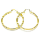 Oro Gold Plated Fashion Hoop