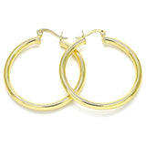 Oro Gold Plated Fashion Hoop