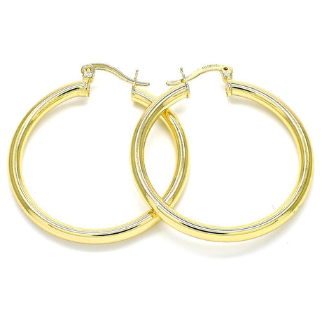 Oro Gold Plated Fashion Hoop