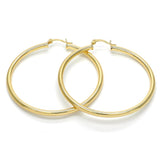 Oro Gold Plated Fashion Hoop