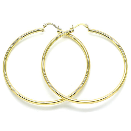 Oro Gold Plated Fashion Hoop