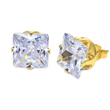 XLarge Cubic Zirconia Stud Earrings