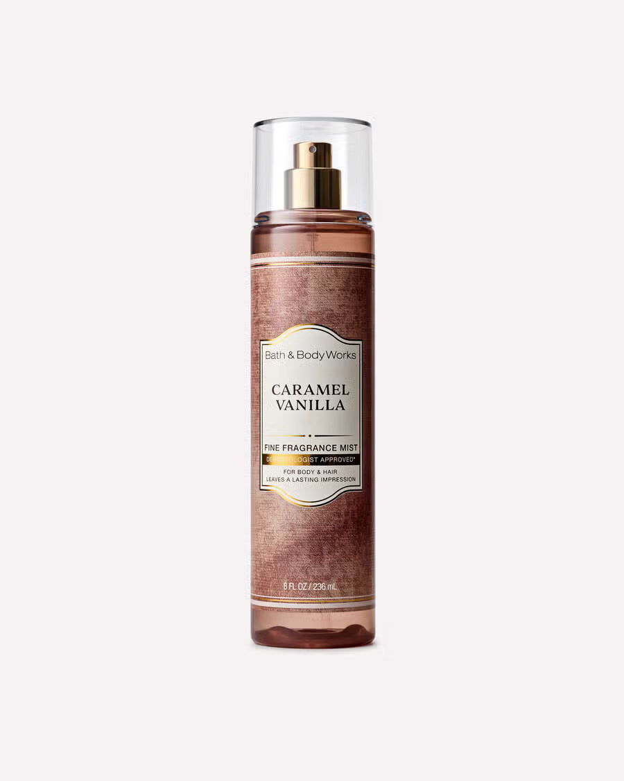 Caramel Vanilla Bath and Body Works