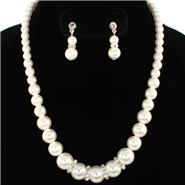 Iris Pearl Necklace Set