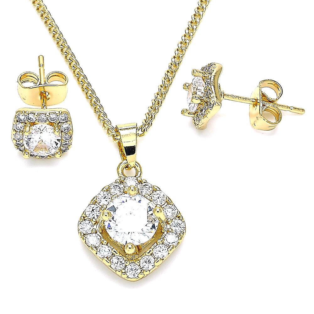 Maile Rhinestone Necklace Set