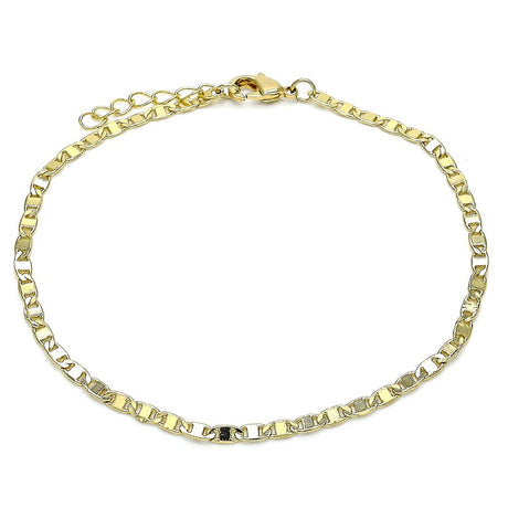 Gold Layered Ashley Anklet