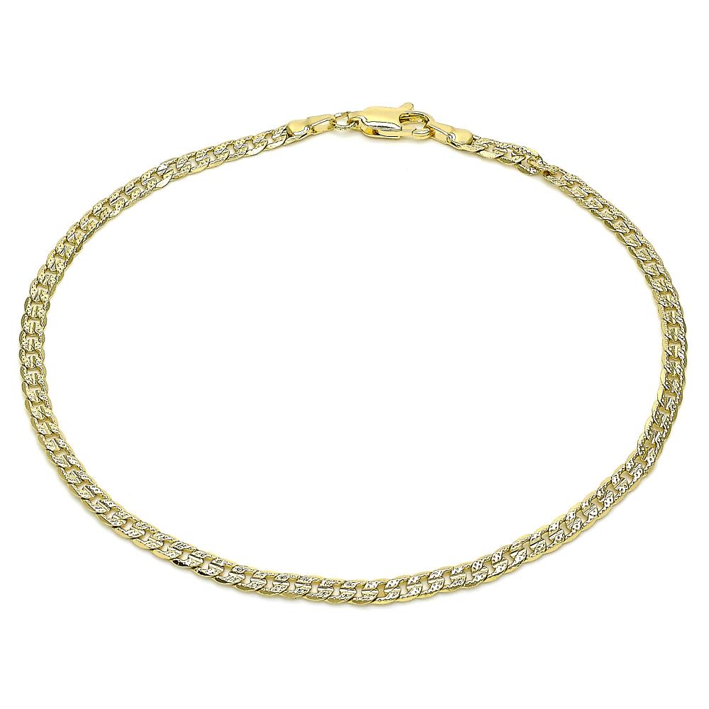 Eliza Gold Plated Anklet