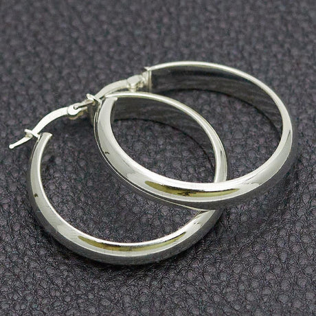 Jimma 925 Silver Hoop