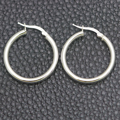 Vaya 925 Silver Hoop Earring