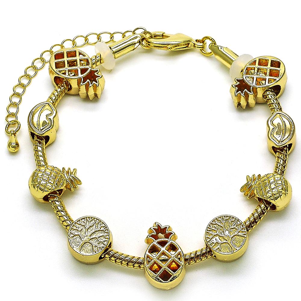 Amanda Gold Filled Charm Bracelet