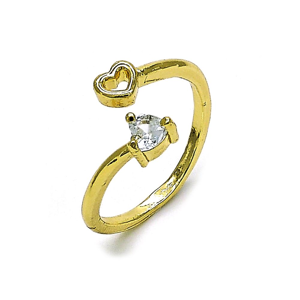 Scarlett Gold Plated Adjustable Ring