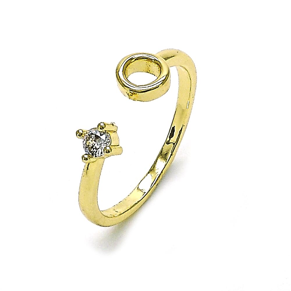 Mila Gold Plated Adjustable Ring