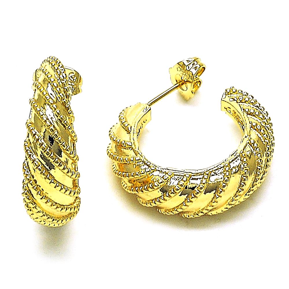 Sianna 2.0 Gold Plated Hoops