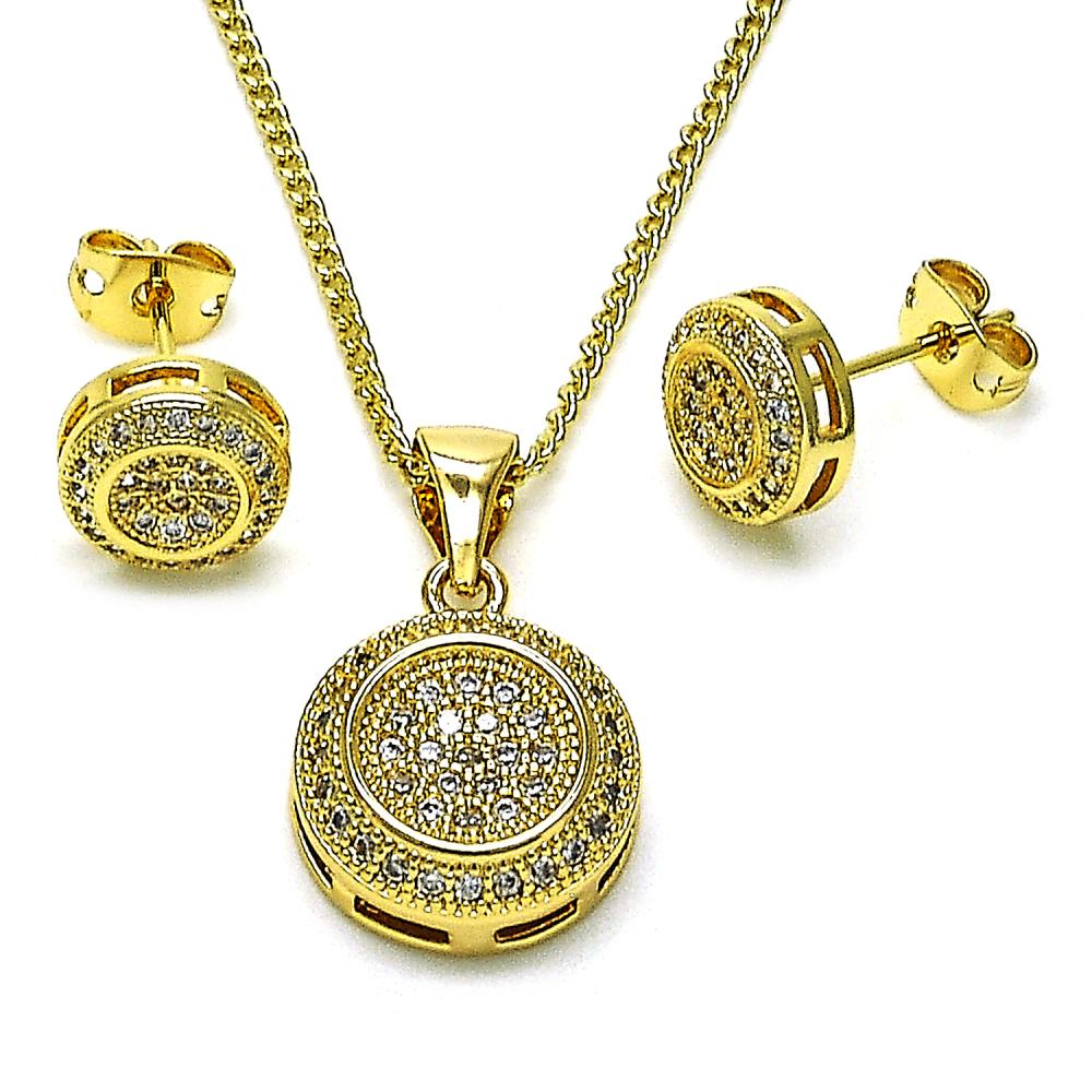 Daphne Gold Plated Necklace Set