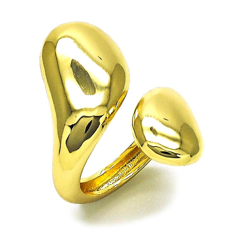 Lara Gold Plated Adjustable Ring