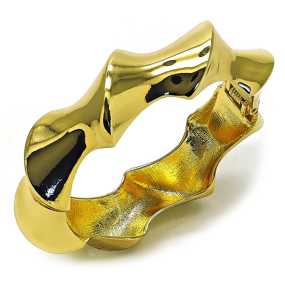 Amina Gold Bangle