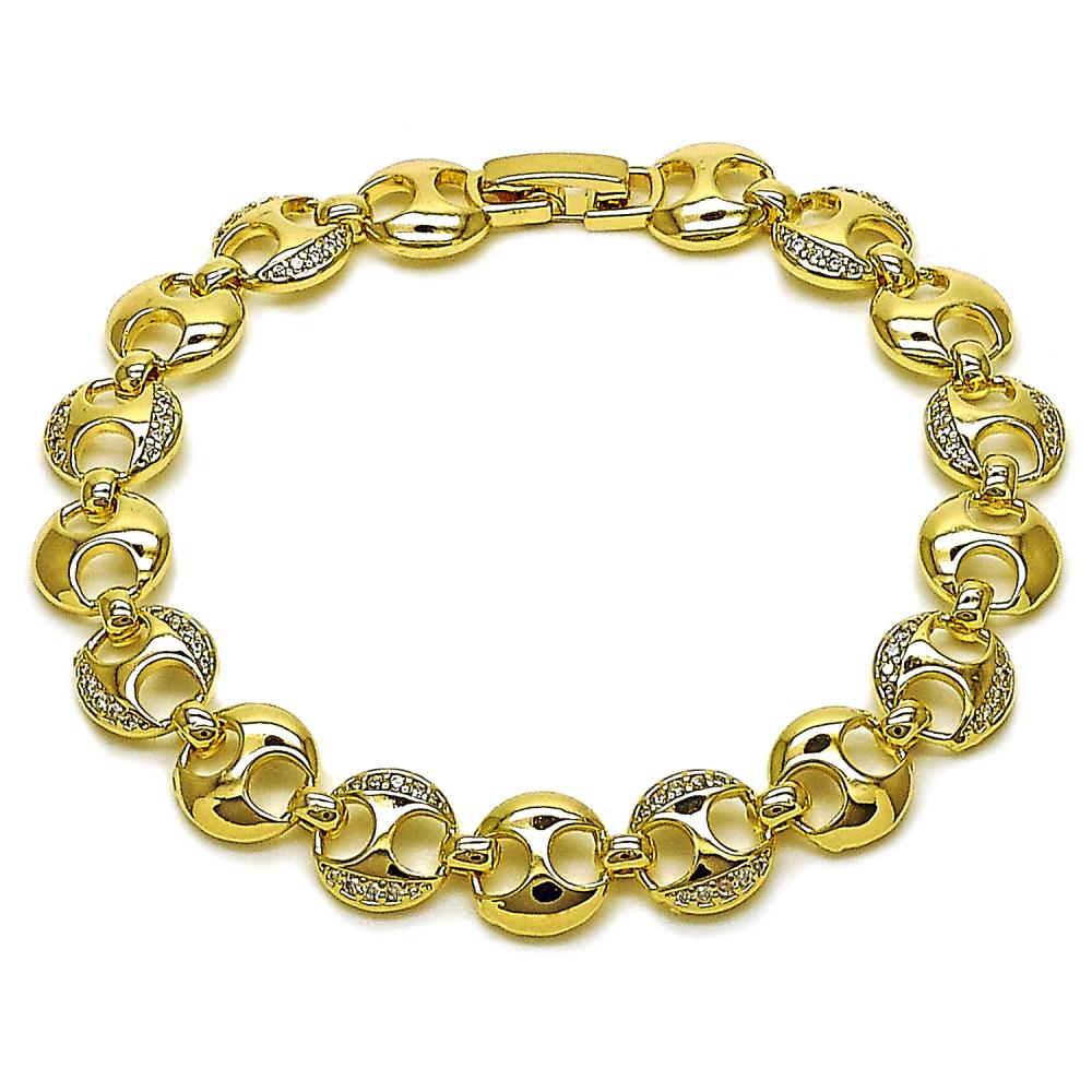 Erica Gold Dual Link Bracelet