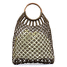 Moana Wooden Handle 2-in-1 Straw Bag