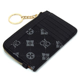 Monogram Card Holder Keychain Wallet