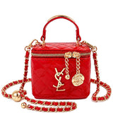 St.Laurent Quilted Crossbody Bag