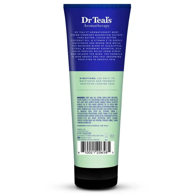 Dr Teal's Aromatherapy Stress Relief Body Cream with Eucalyptus & Citrus