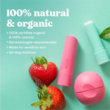 Eos Organic Stick Lip Balm Strawberry Sorbet