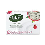 Dalan Multi Care Moisturizing Soap 2 in 1 (Tropic Dragon Fruit & Caring Milk, 3 Pack)