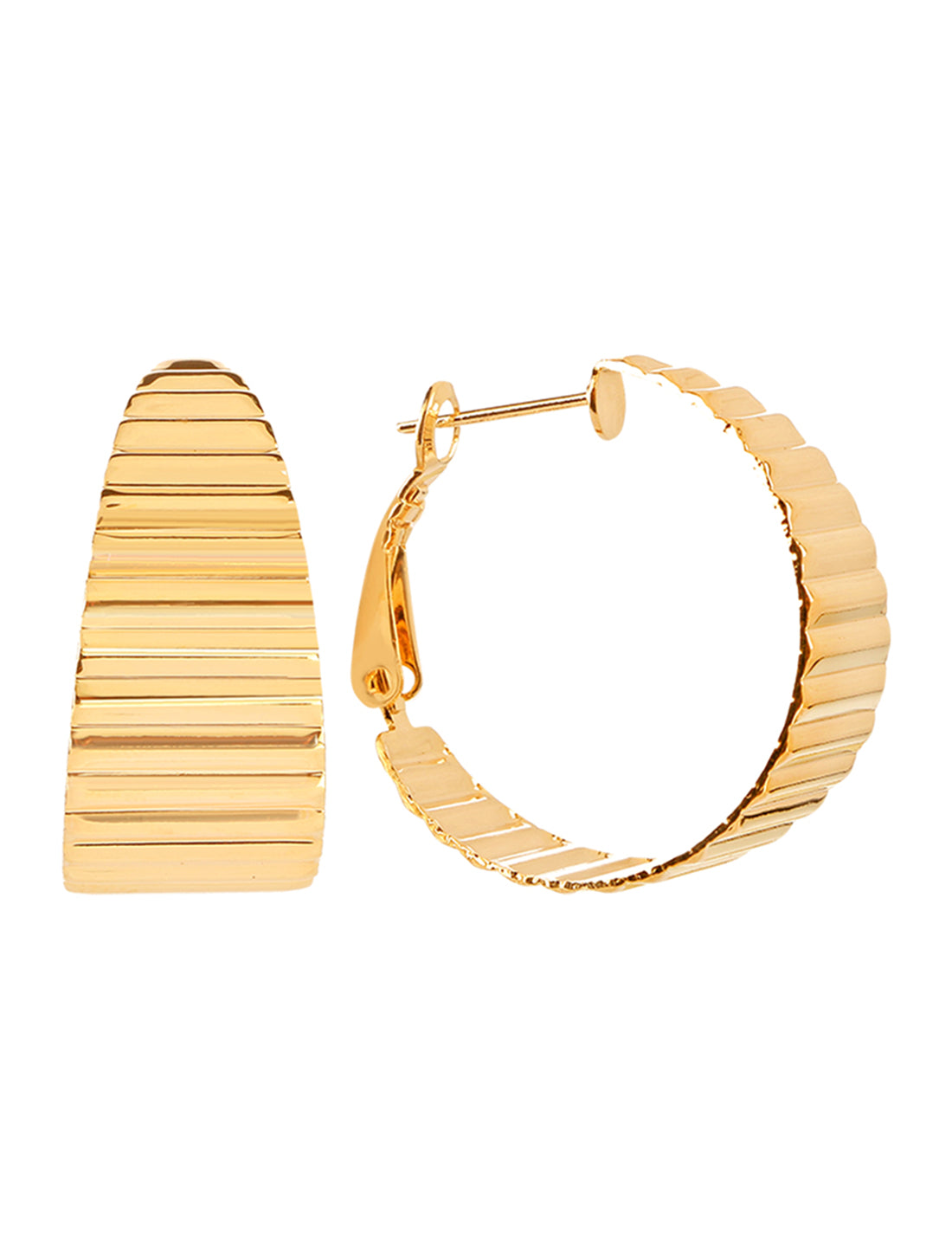 Kelly Gold Hoops