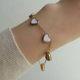 Heart Stainless Steel Bracelet
