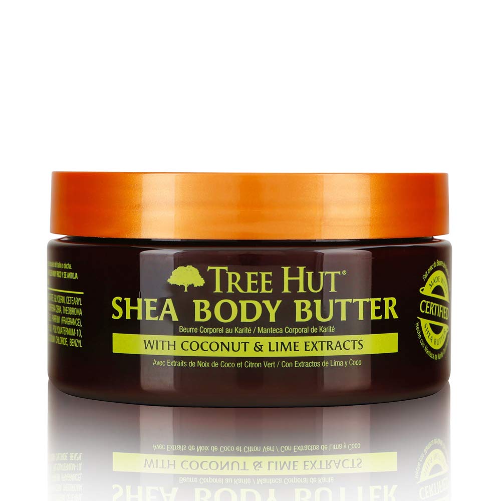 Tree Hut 24 Hour Intense Hydrating Shea Body Butter, Coconut Lime,