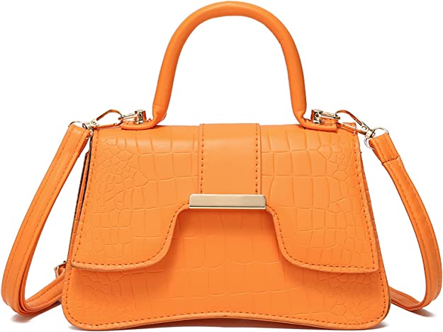 PU Leather Croc Bag