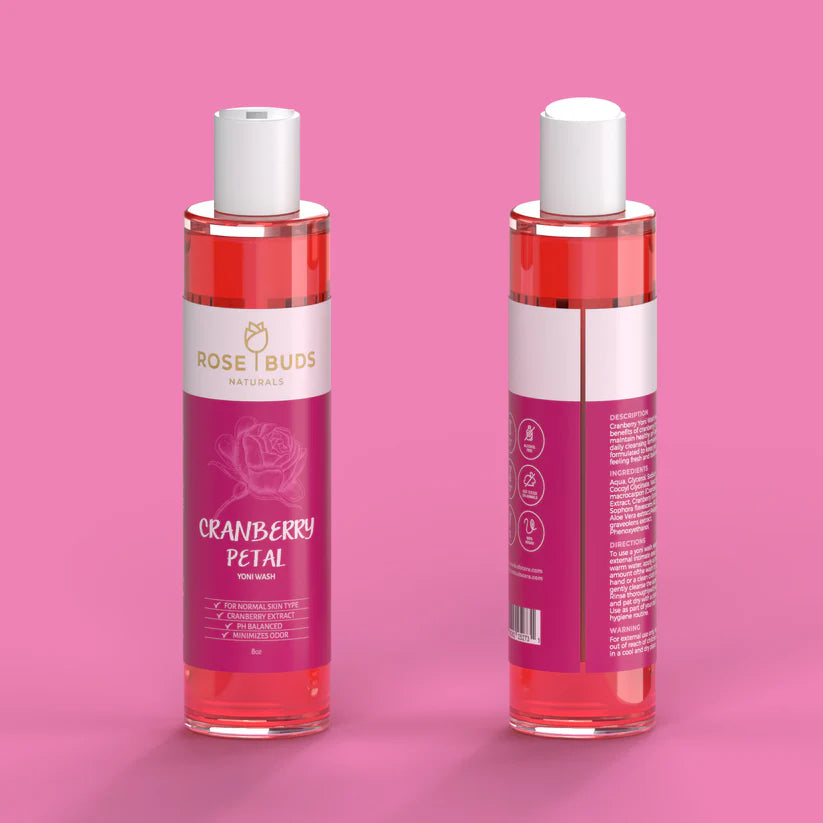 Rose Buds Care Cranberry Petal Yoni Wash