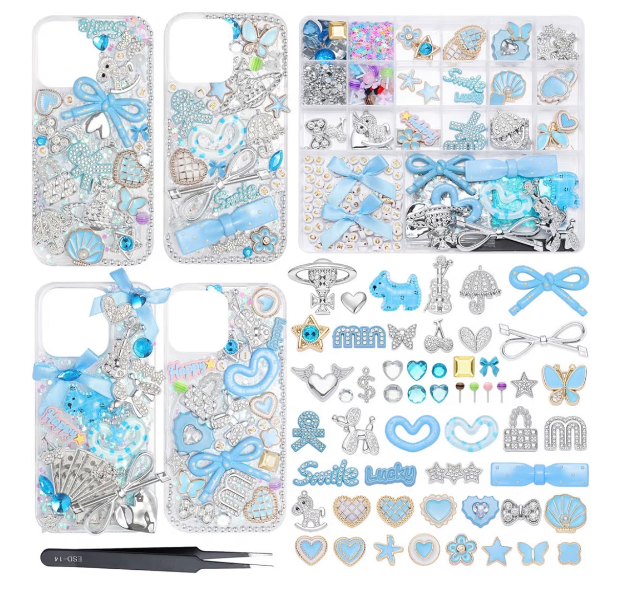 Junk case charms