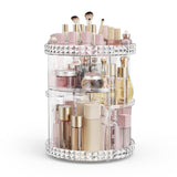 360 Perfume & Cosmetic Rotating Organizer