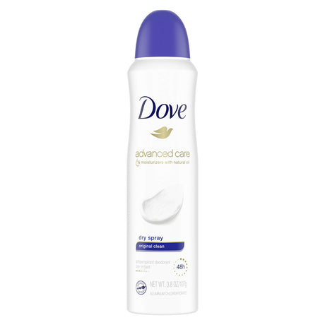 Dove Spray on Deodorant