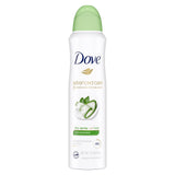 Dove Spray on Deodorant
