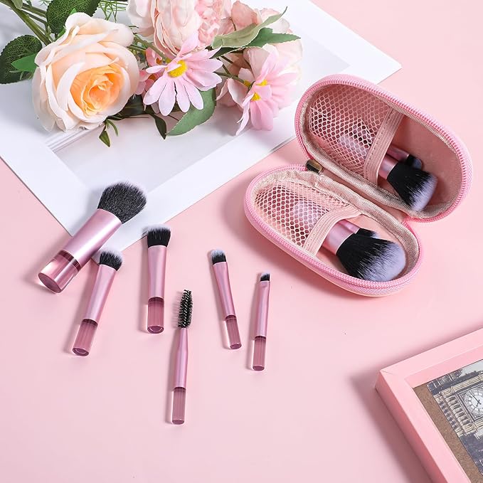 Mini Makeup Brush Travel Kit