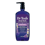 Dr Teal's Sleep Body Wash with Melatonin, Lavender & Chamomile & Essential Oil Blend, 24 fl oz.