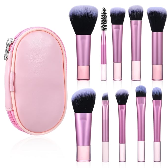 Mini Makeup Brush Travel Kit