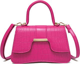 PU Leather Croc Bag
