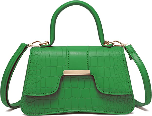 PU Leather Croc Bag